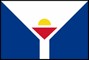 Флаг Сена-Мартена остров (Фр.)